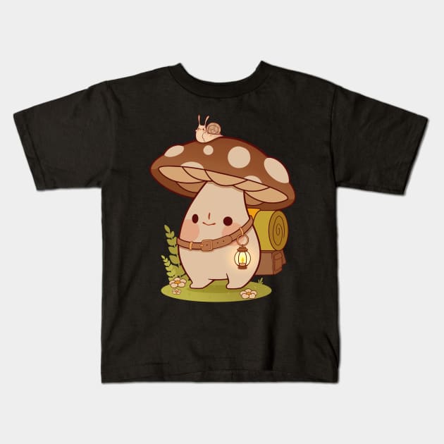Small adventure Kids T-Shirt by Rihnlin